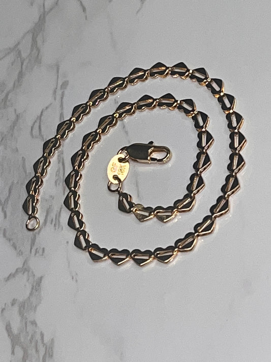 Heart Link Anklet
