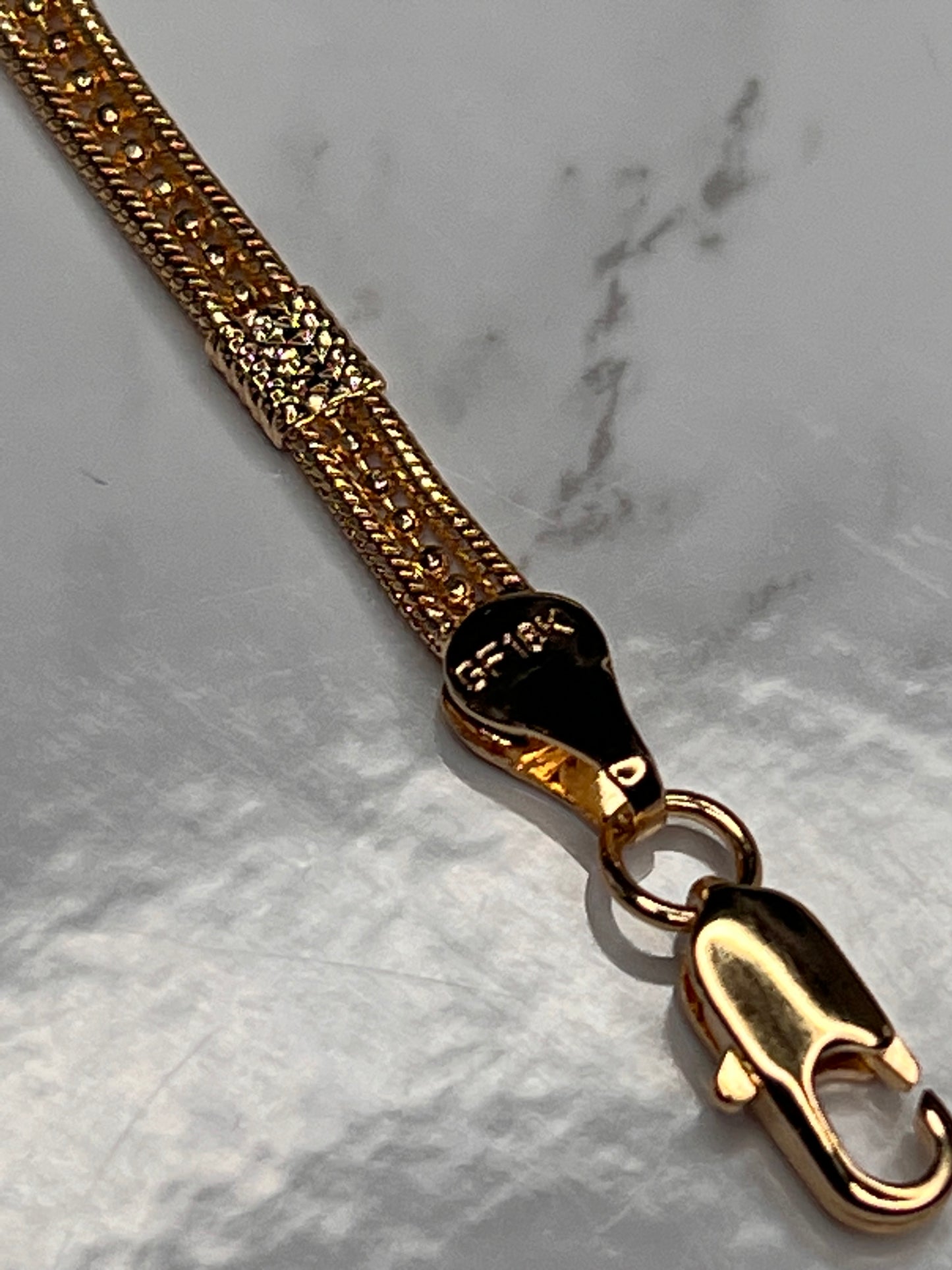 Retro Link Anklet