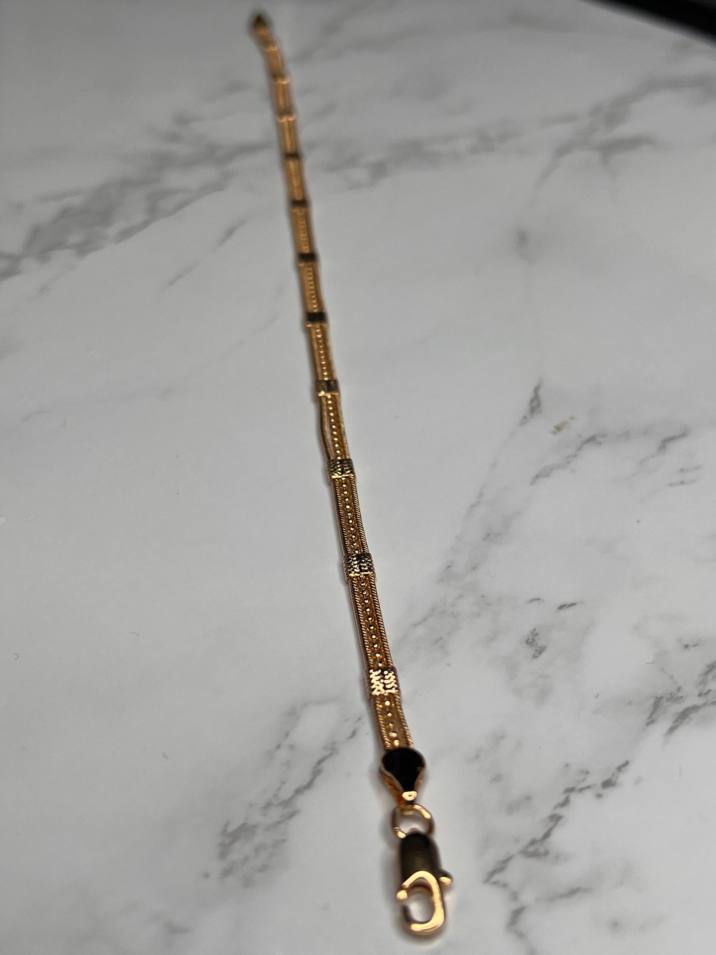 Retro Link Anklet