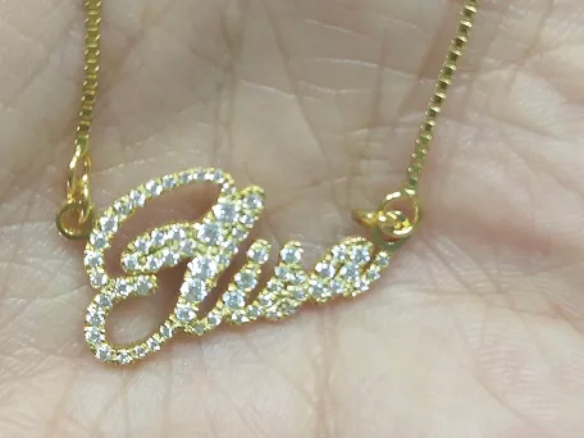 Sterling Silver Nameplates