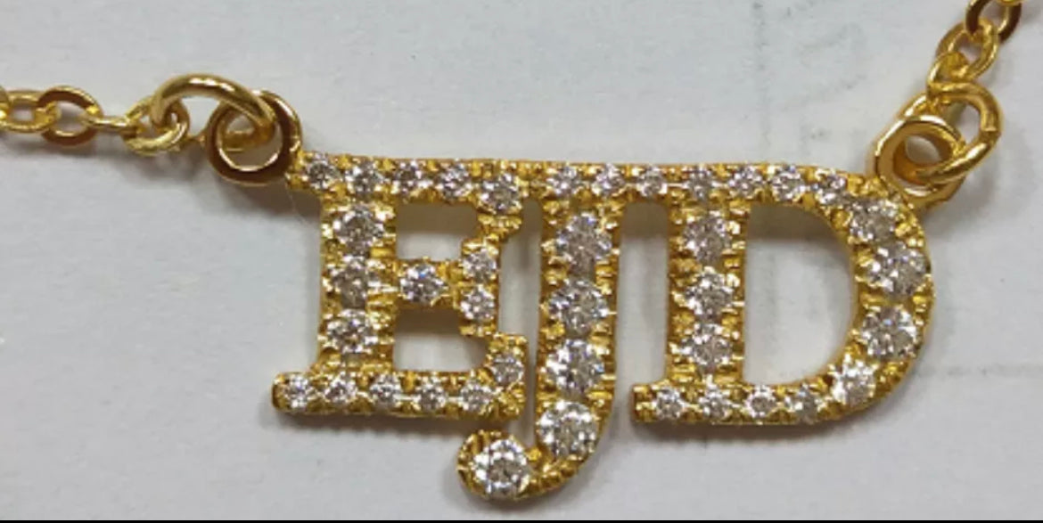 Sterling Silver Nameplates