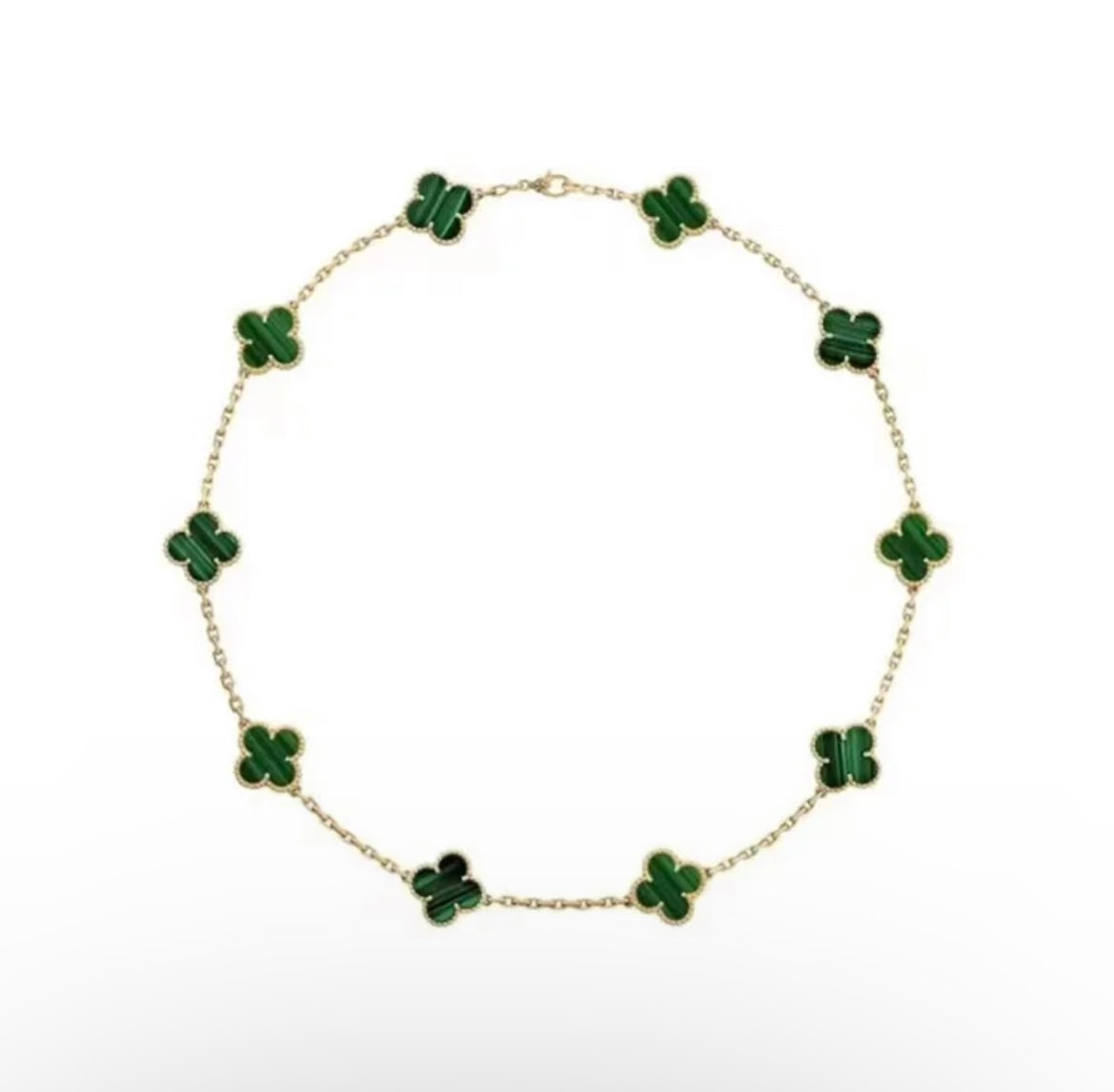 10 Clover Necklace