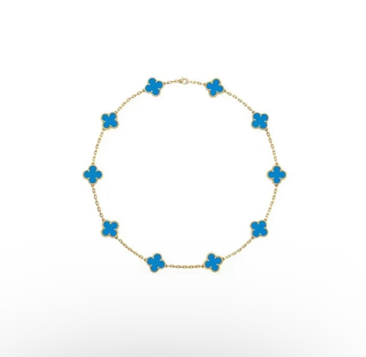 10 Clover Necklace