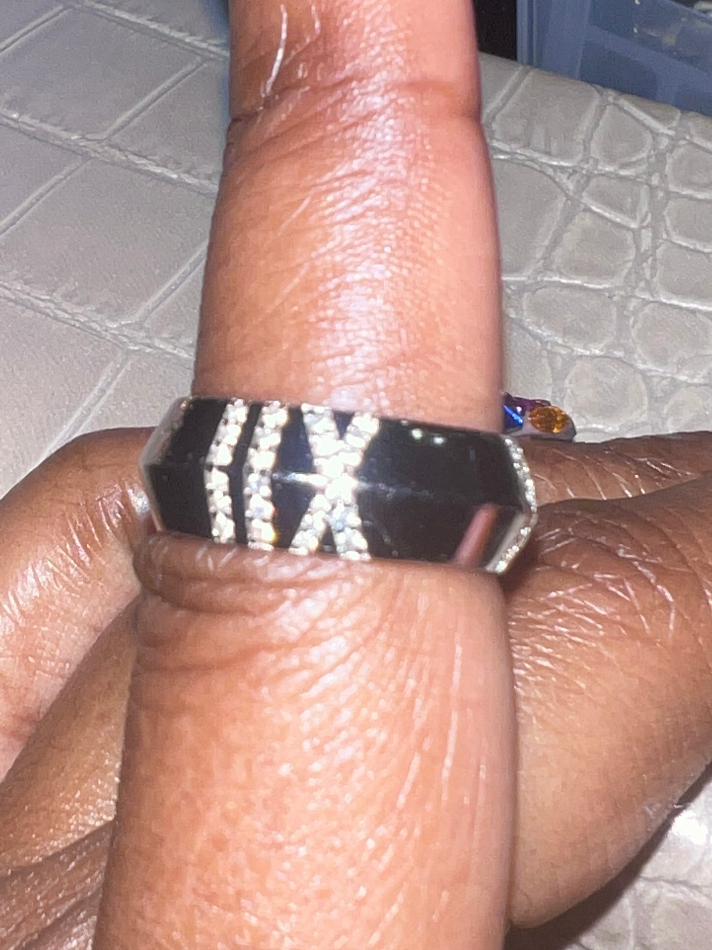 Solid Roman Numeral Ring