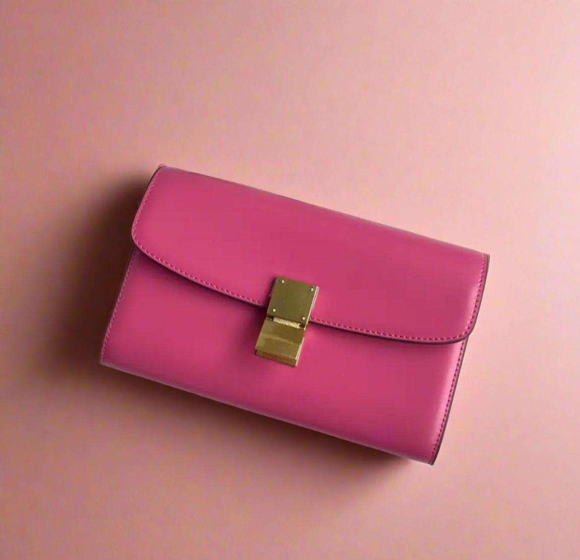 Genuine Leather Crossbody Flap Bag