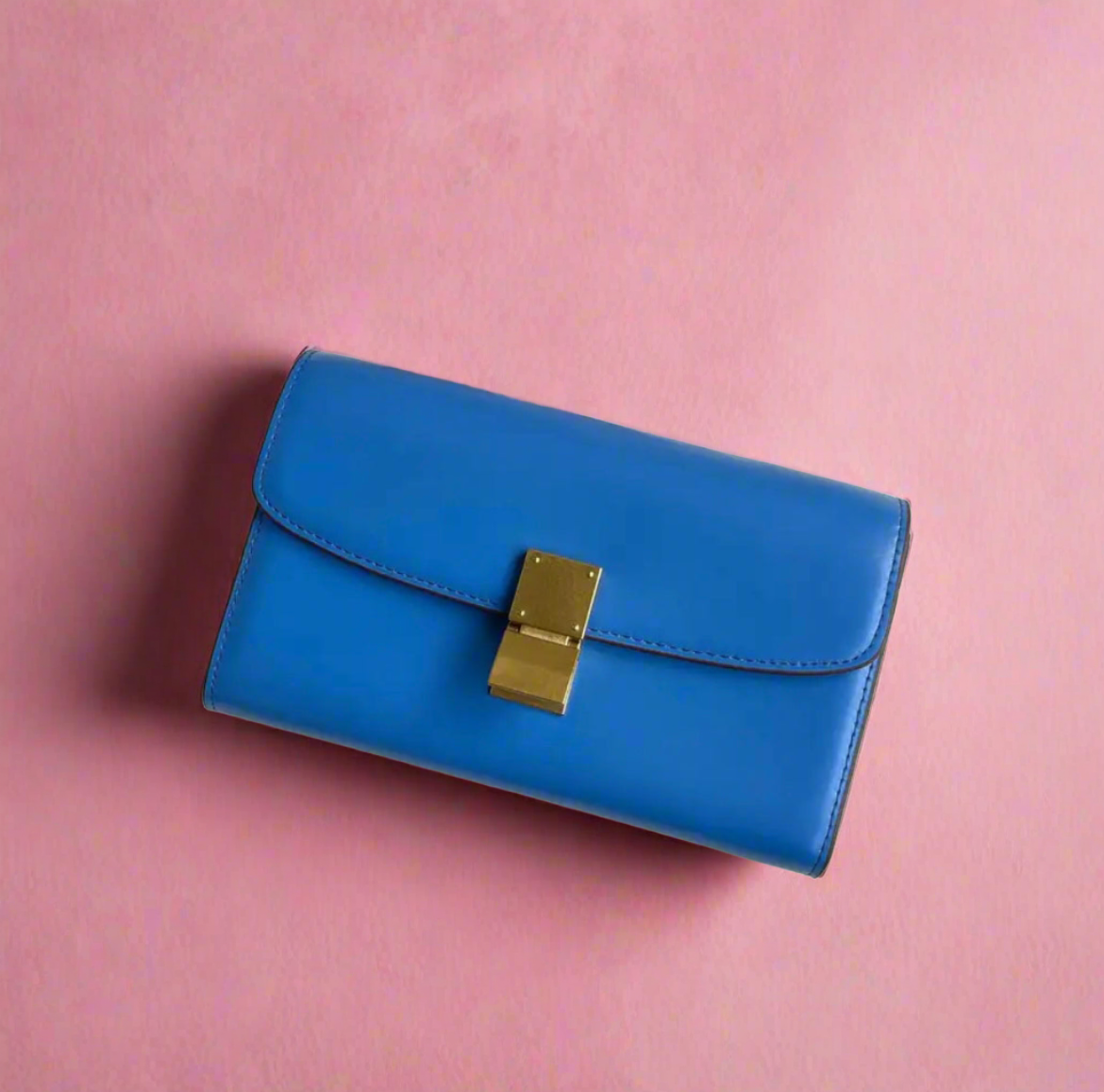 Genuine Leather Crossbody Flap Bag