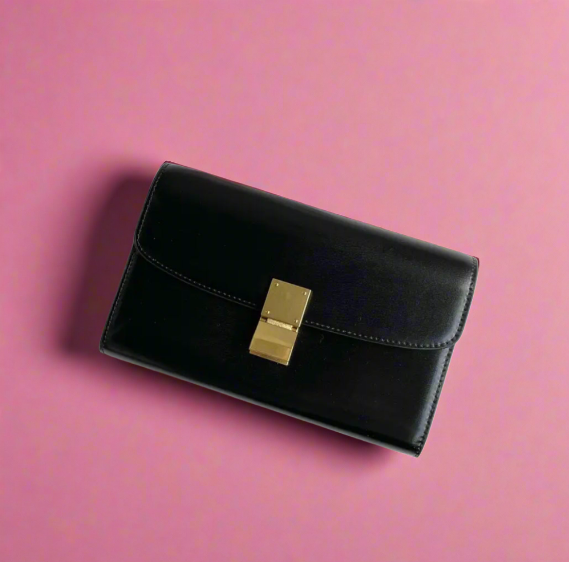 Genuine Leather Crossbody Flap Bag