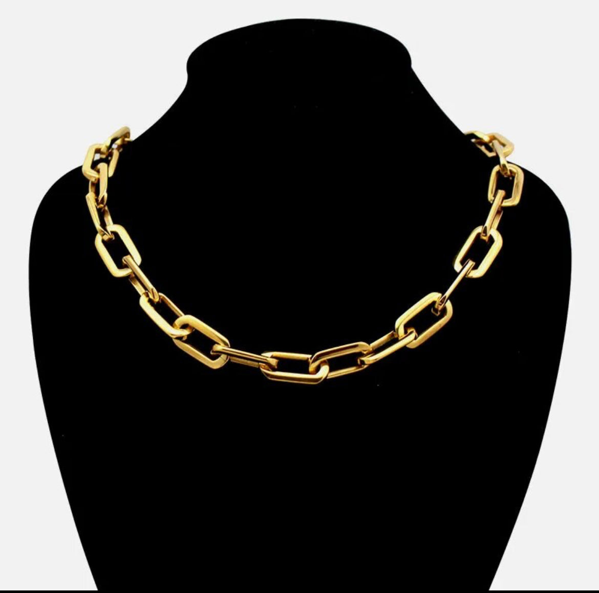 Chunky Paperclip Choker