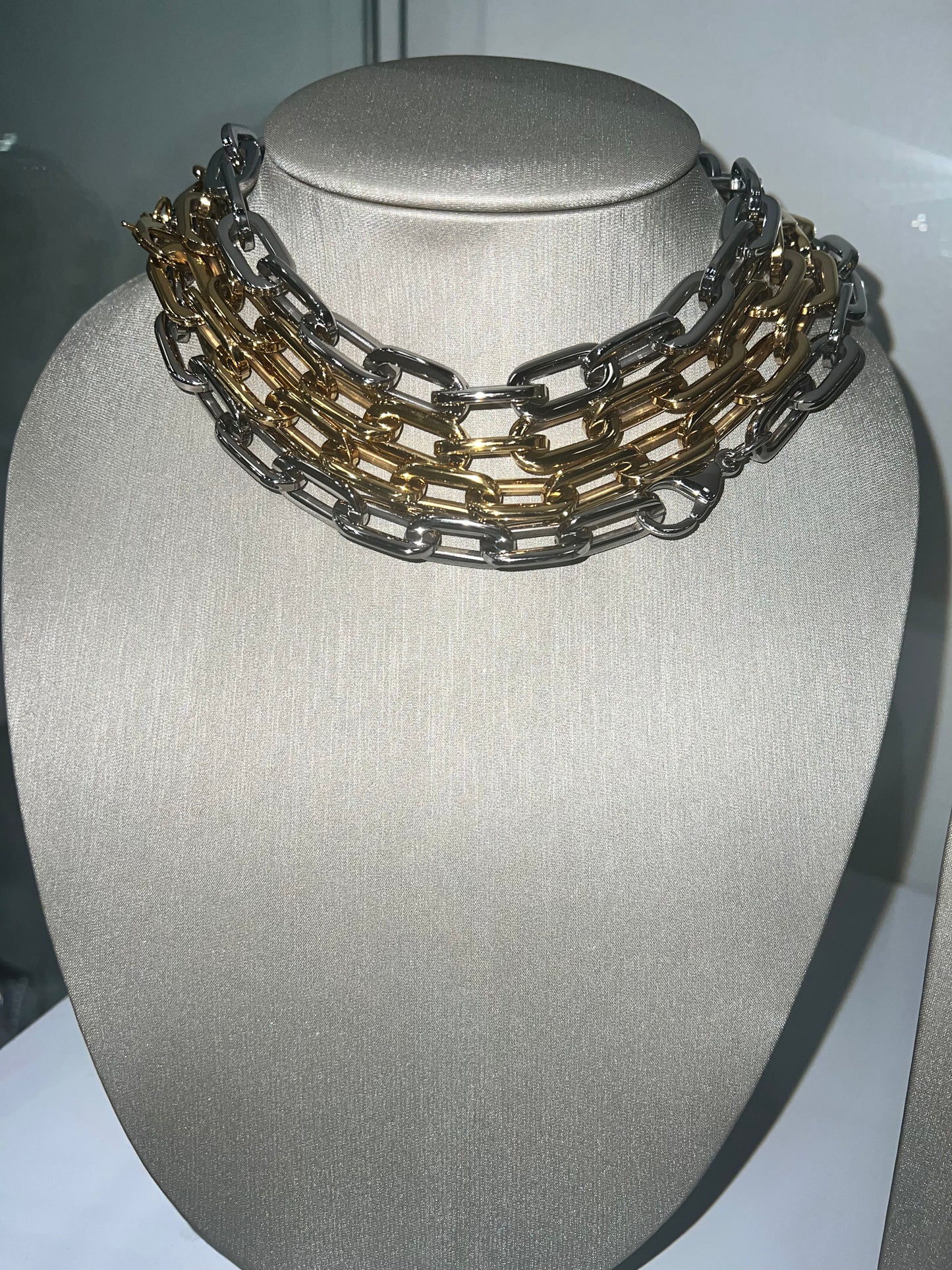 Chunky Paperclip Choker