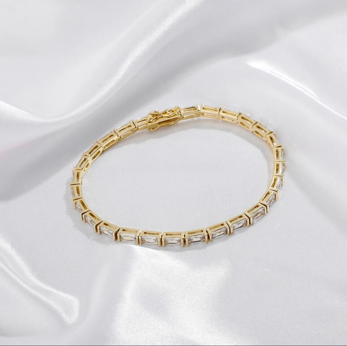 Baguette Tennis Bracelet