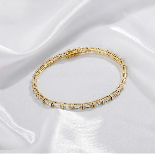 Baguette Tennis Bracelet