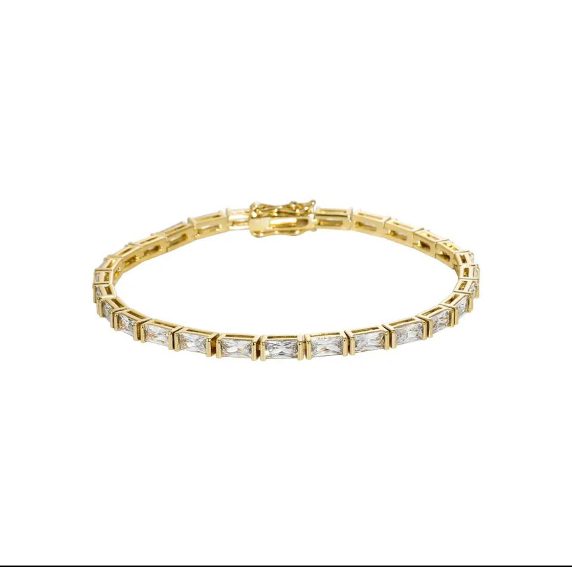 Baguette Tennis Bracelet