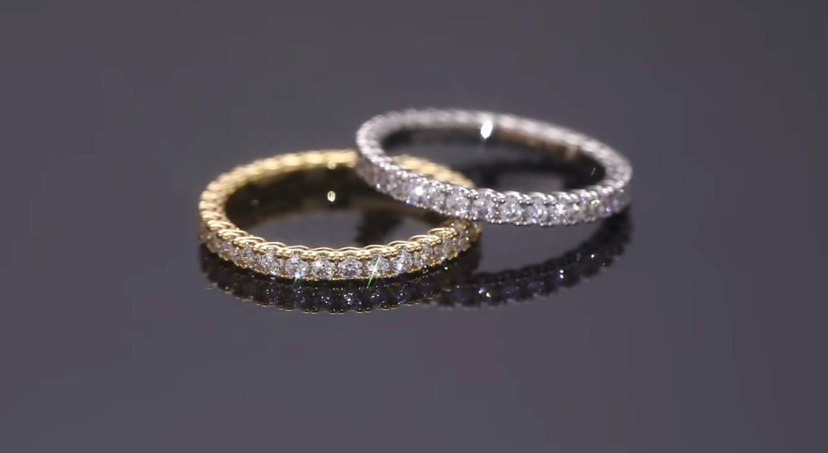 Side Heart Eternity Band