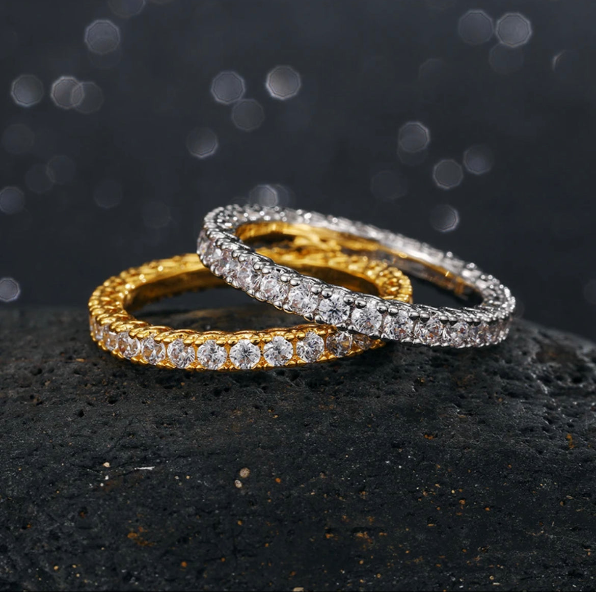 Side Heart Eternity Band