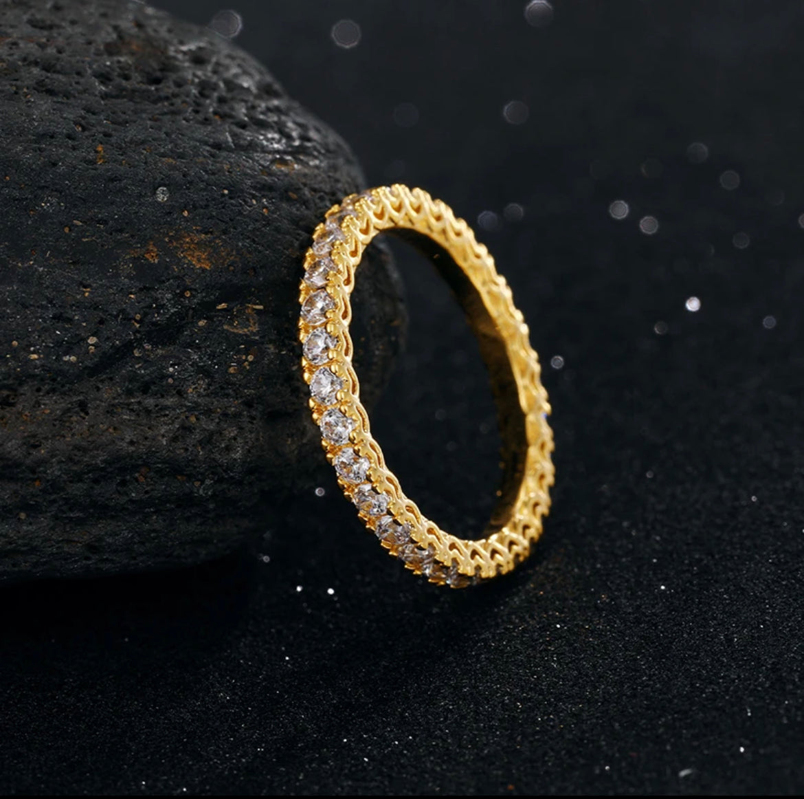 Side Heart Eternity Band