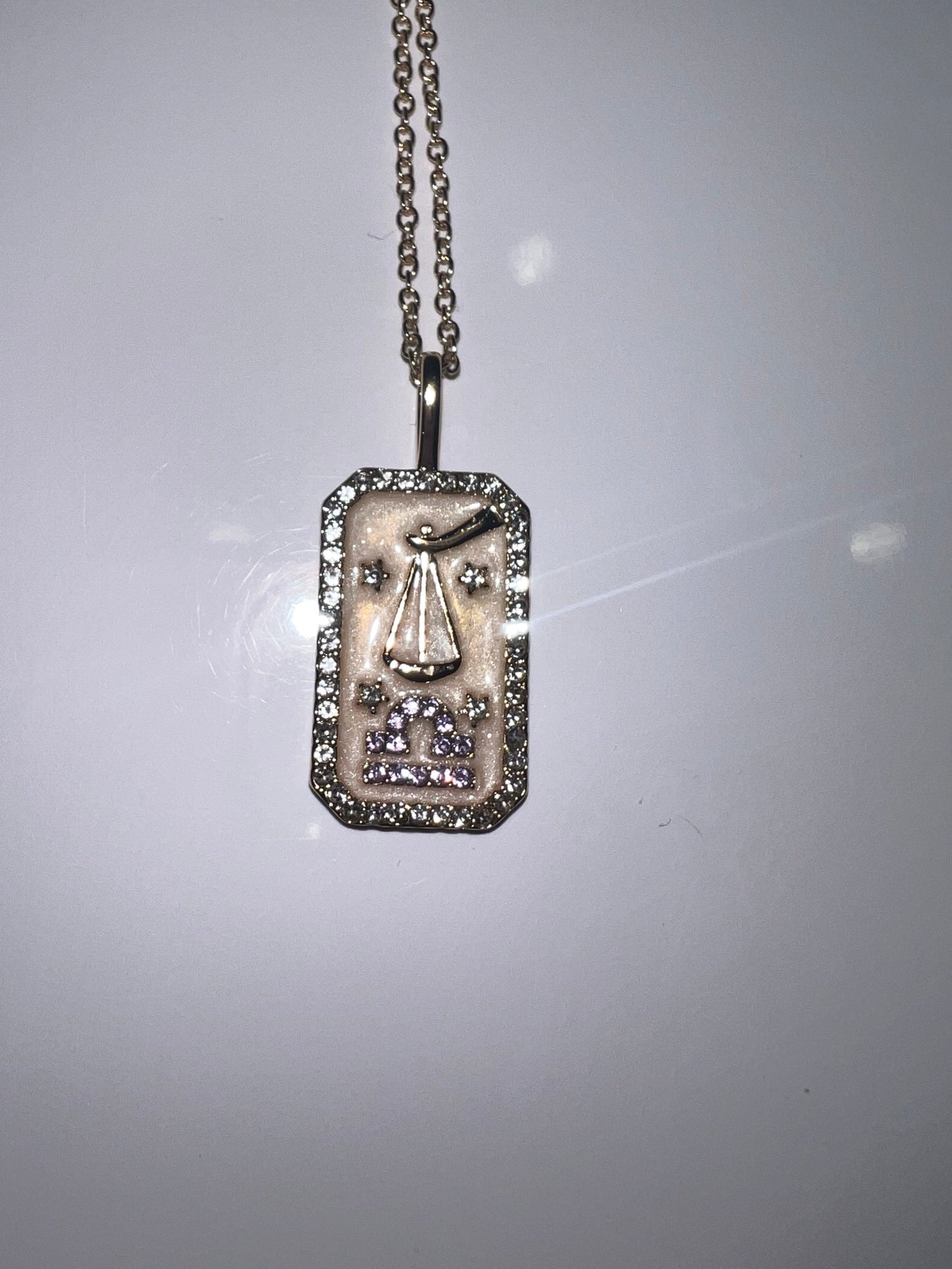 Bling Zodiac Amulet Necklace