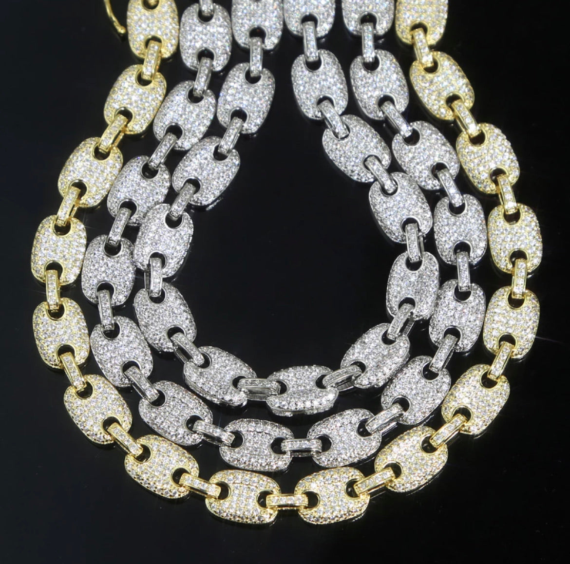 Mini Puffer Link Anklet