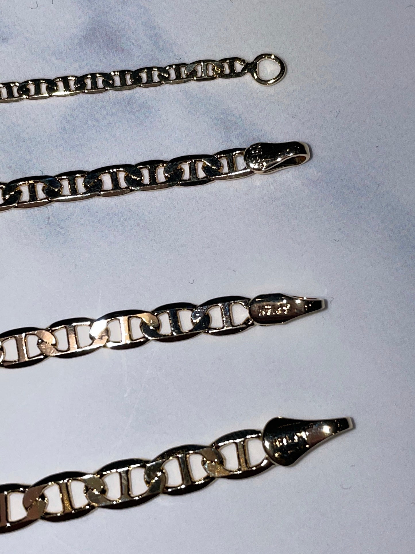 18k Gold-filled Mariner Link Anklet