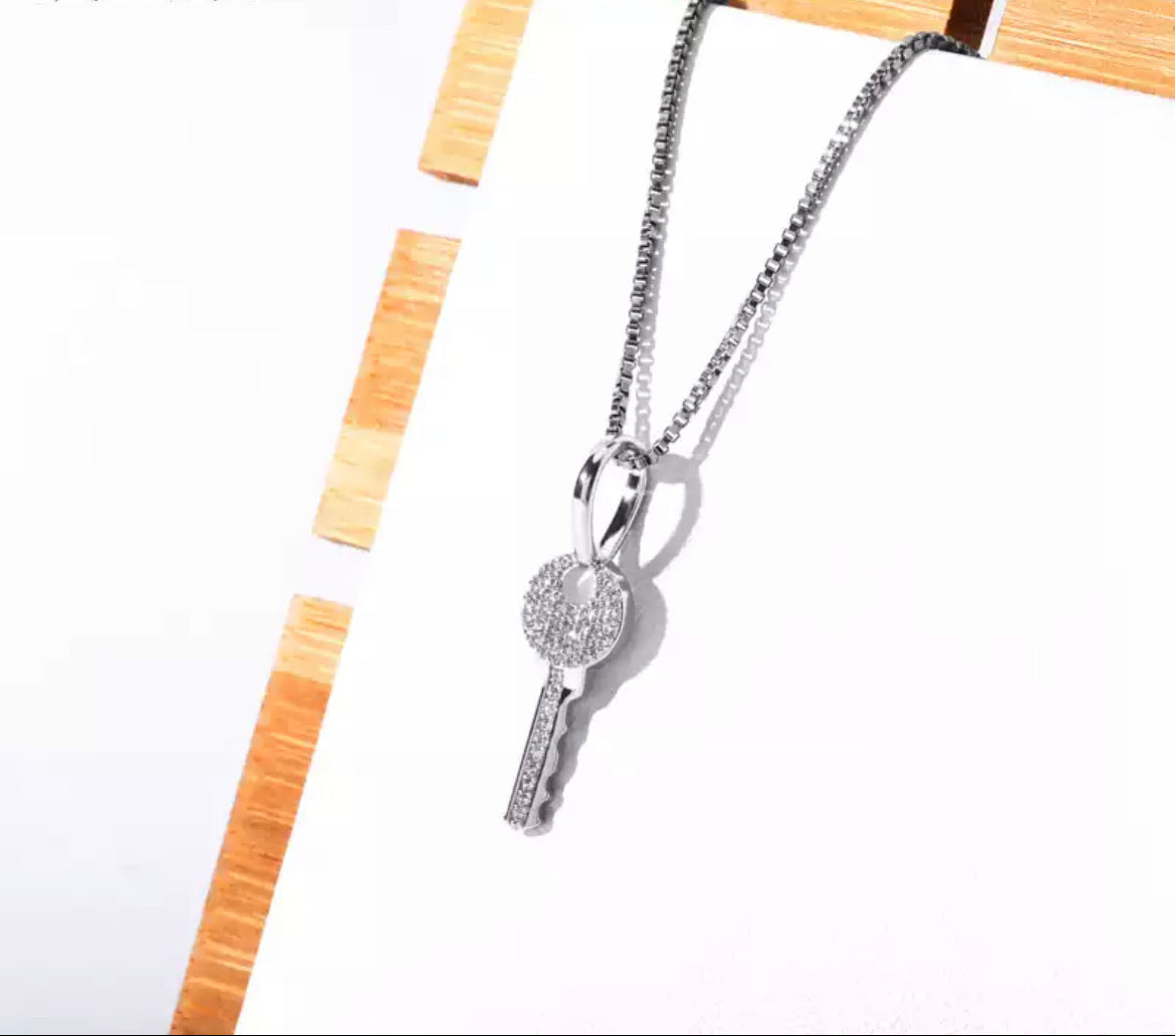 925 Mini Key Necklace