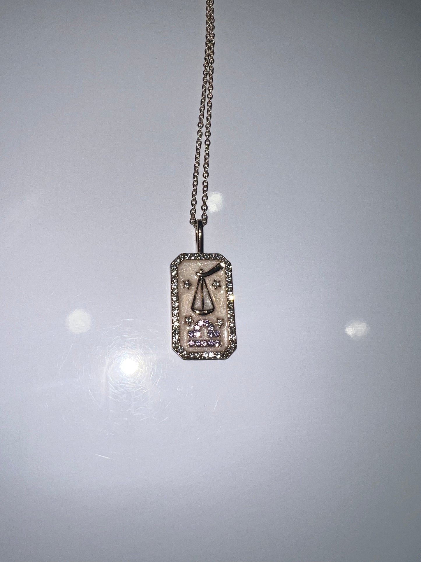 Bling Zodiac Amulet Necklace