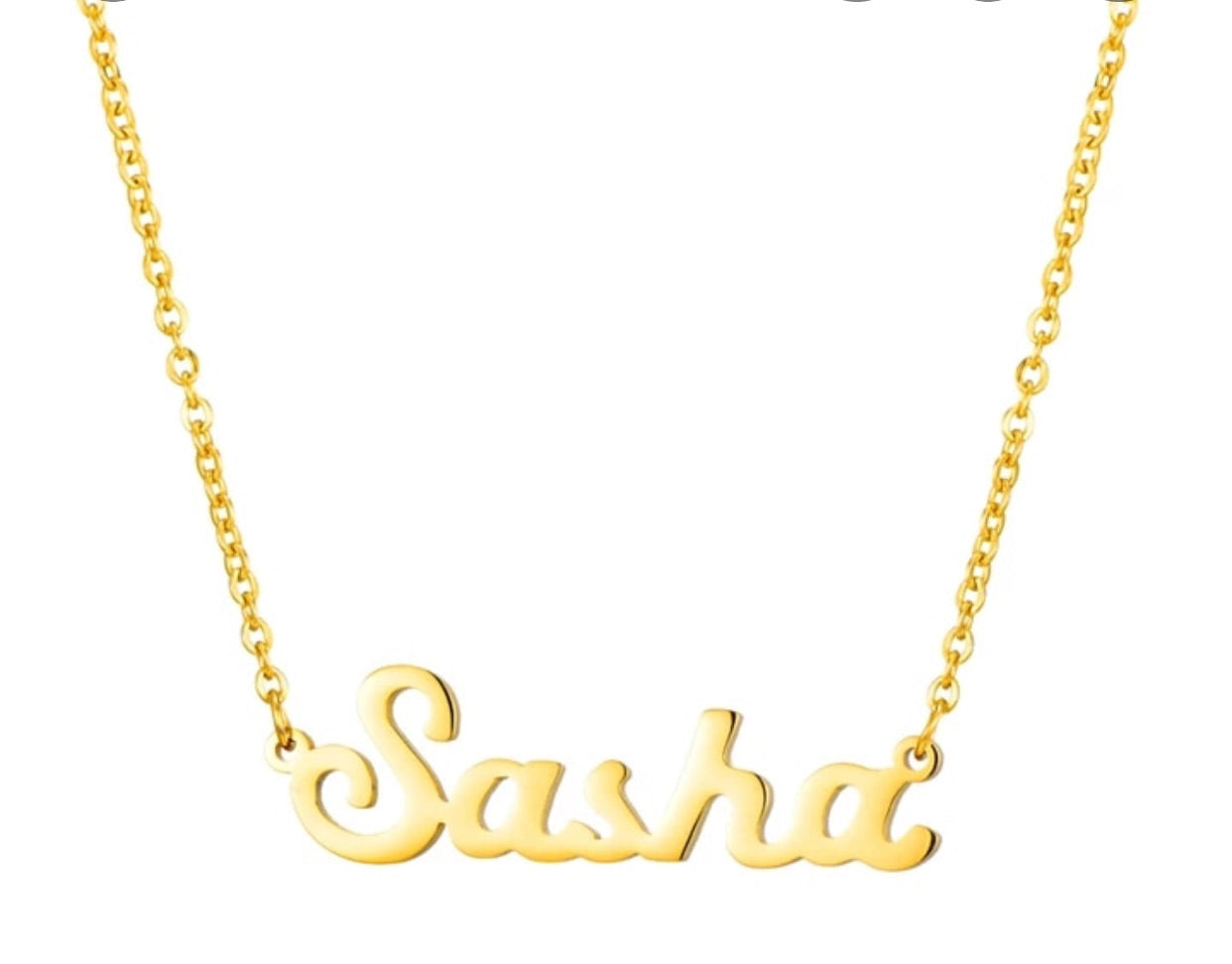 Personalized Nameplate Necklace