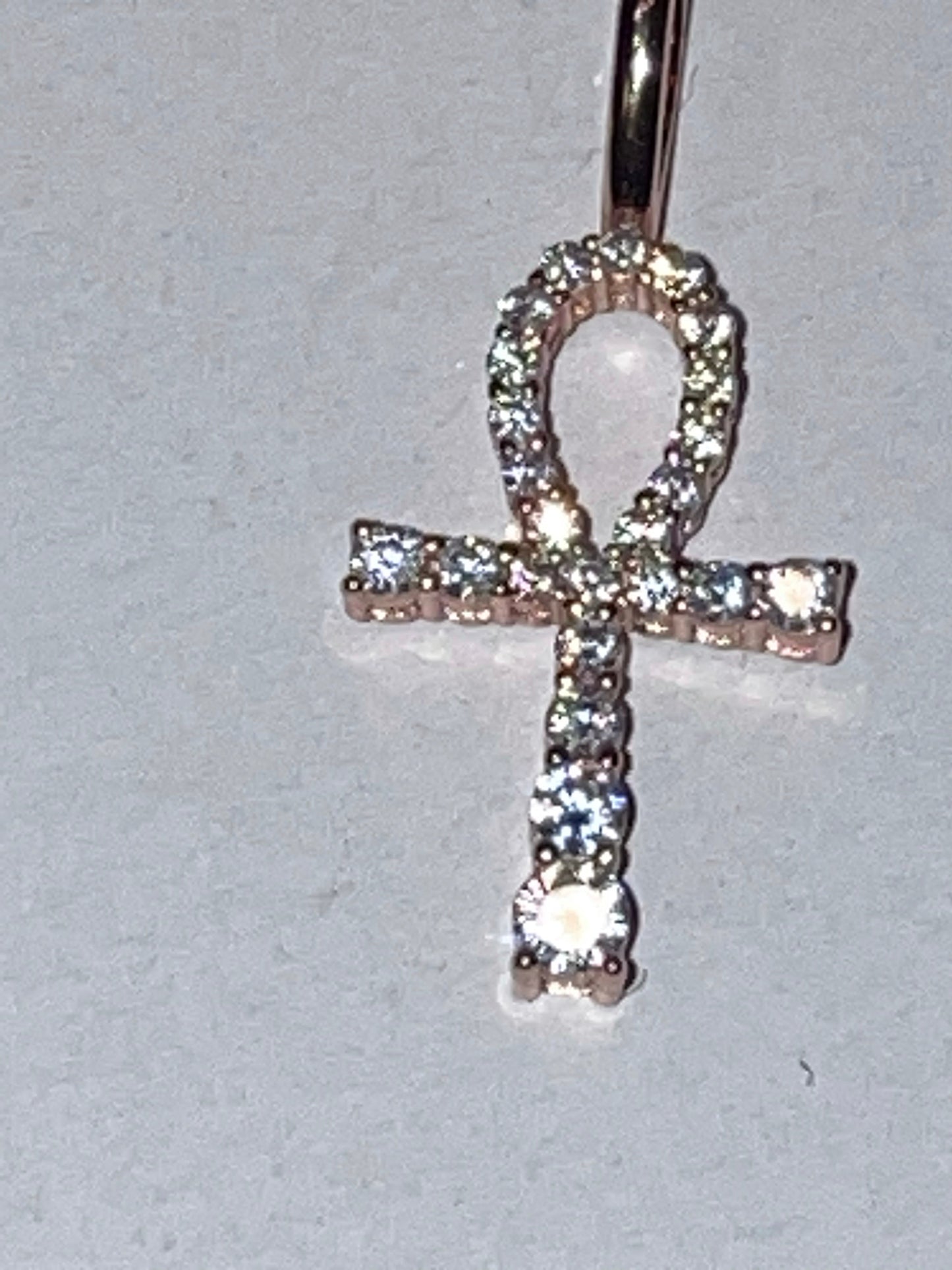 925 Mini Ankh Necklace