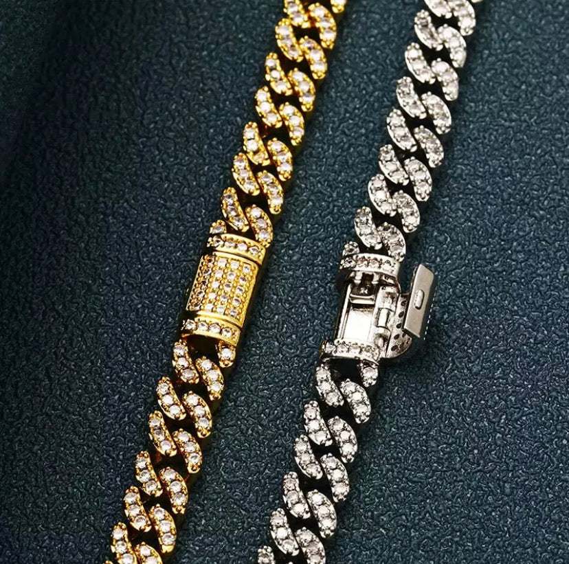 6mm Small Snap Box Cuban link Chain