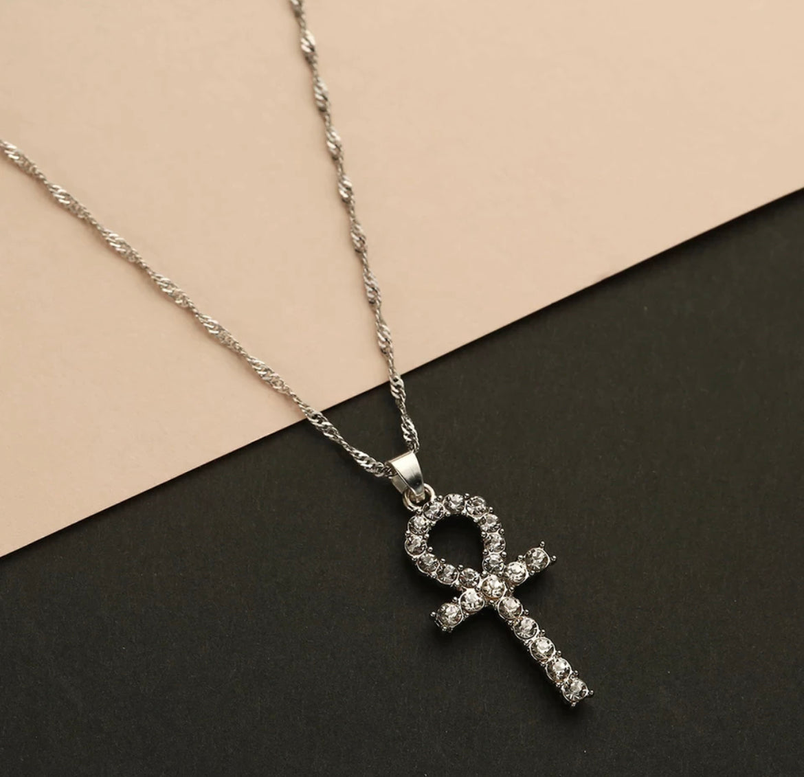 Slim Ankh Necklace