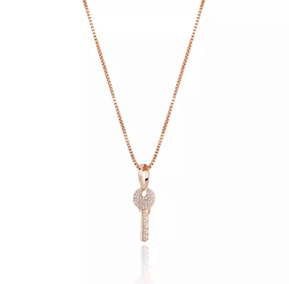 925 Mini Key Necklace