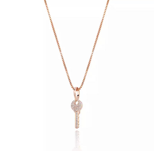 925 Mini Key Necklace