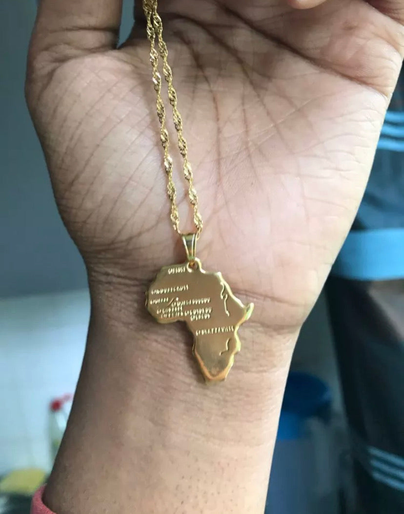 Motherland Africa Necklace