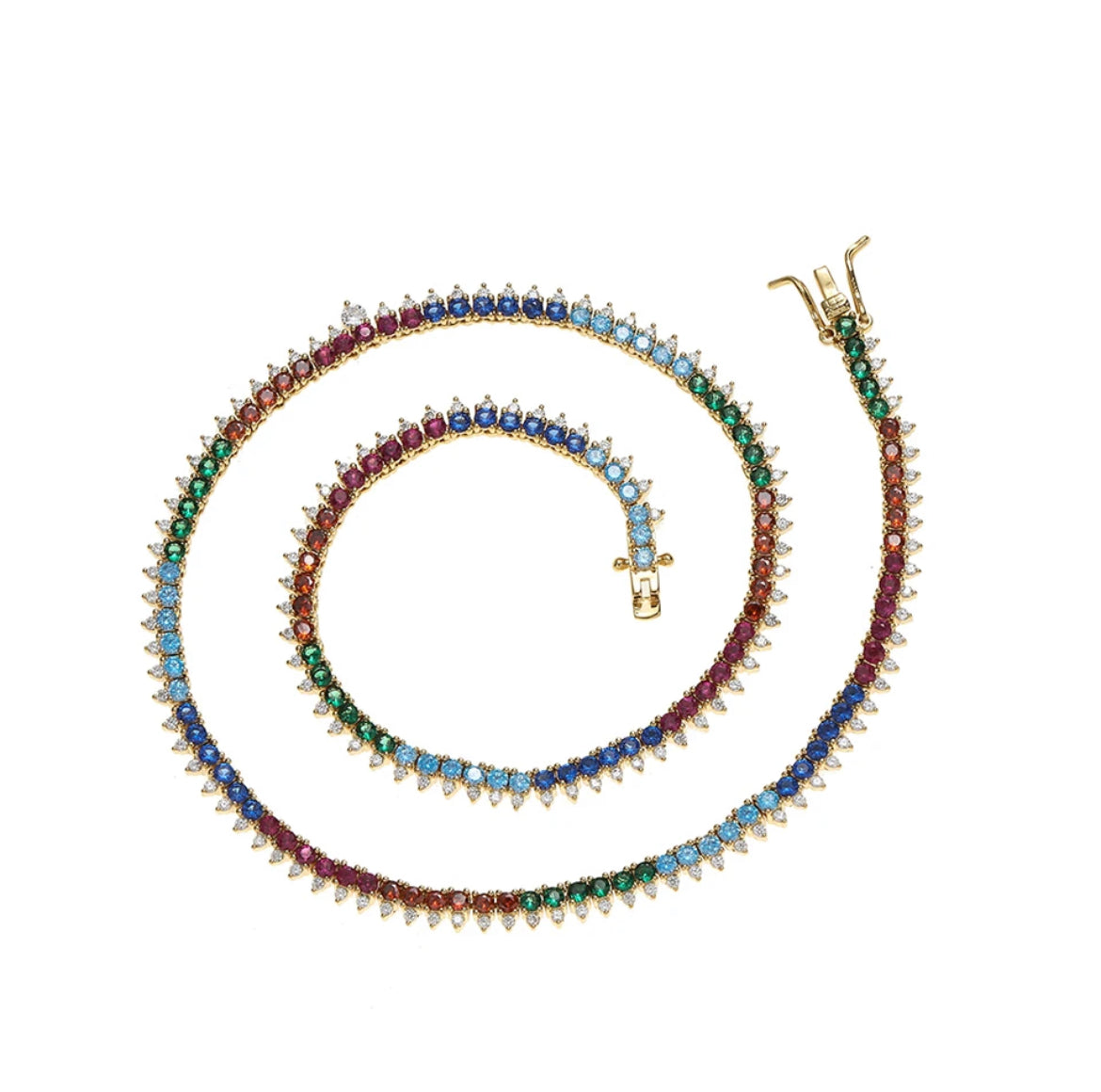 Madrid Tennis Necklace