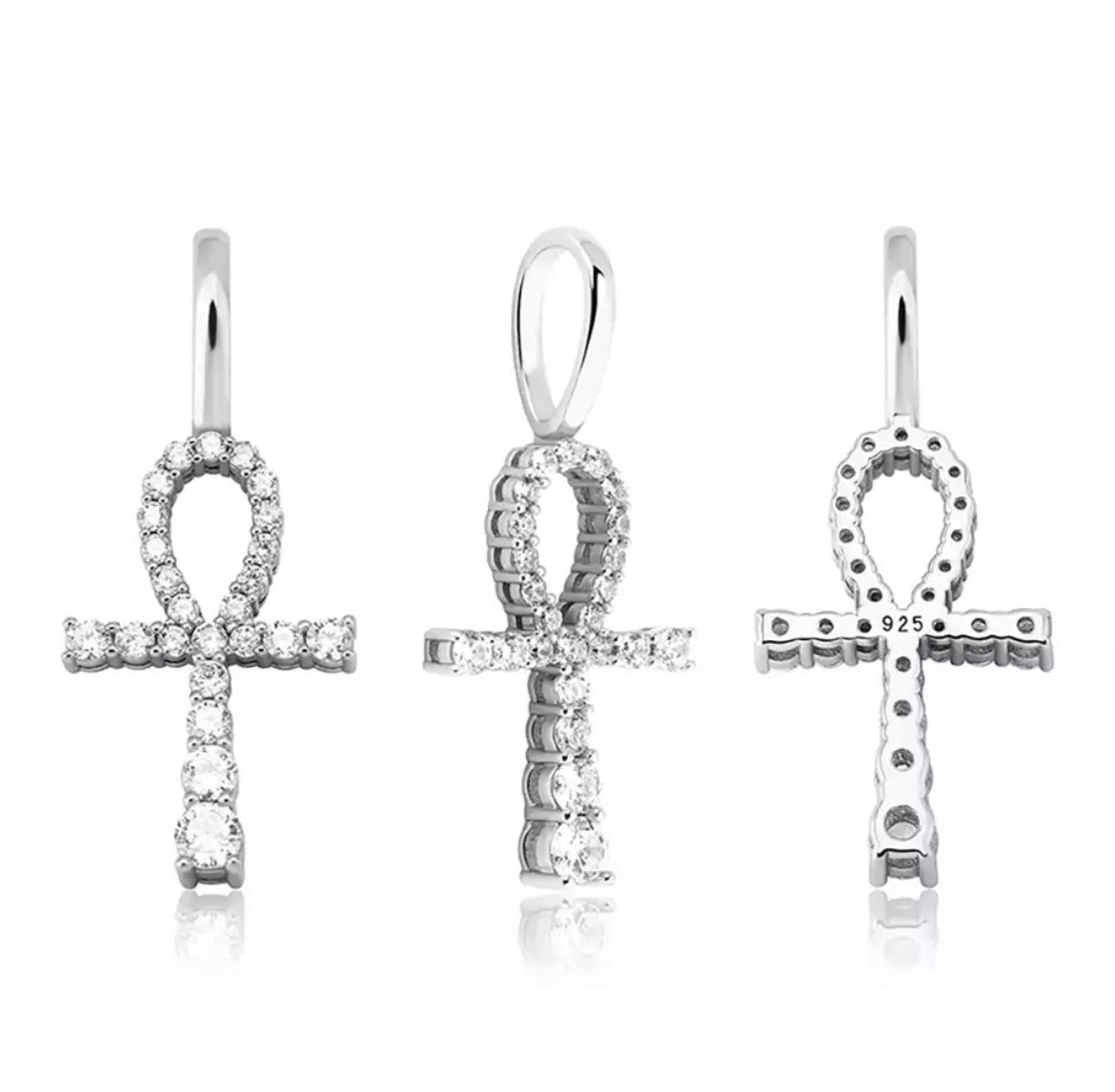 925 Mini Ankh Necklace