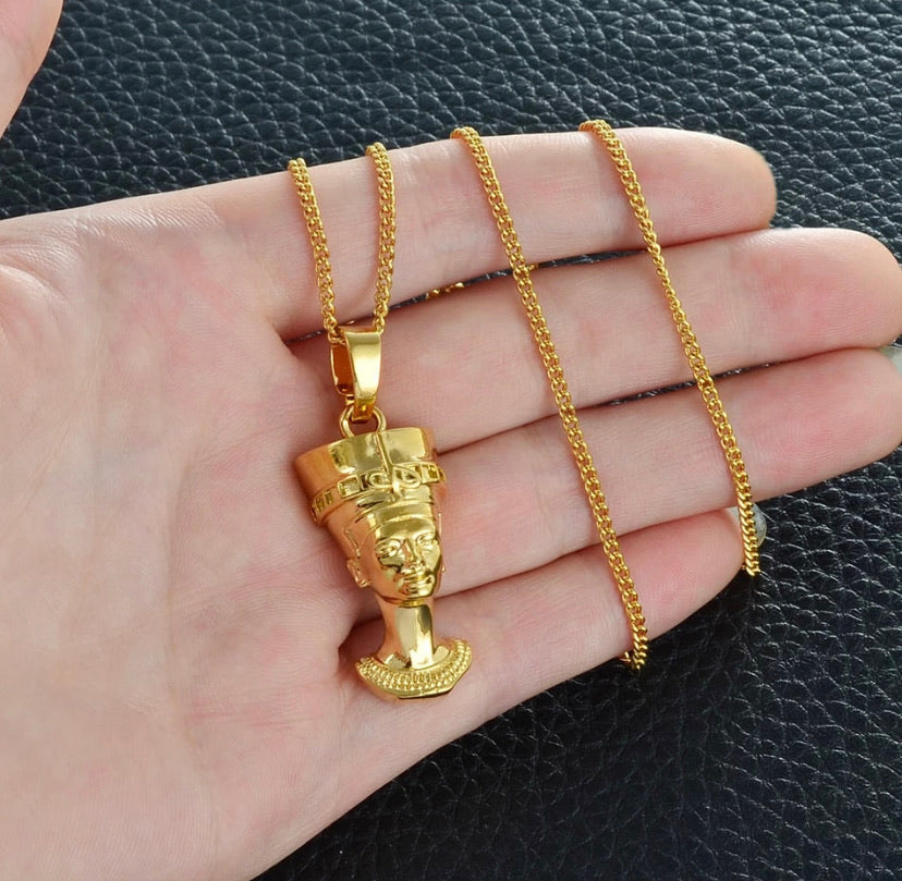 Large Nefertiti necklace