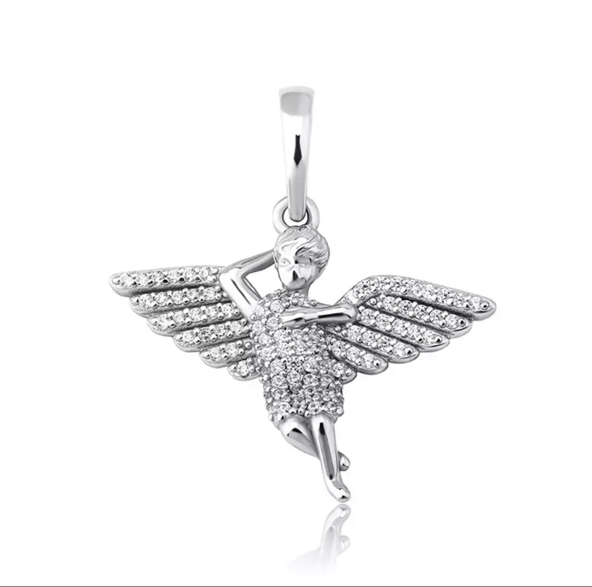 925 Mini Angel Necklace