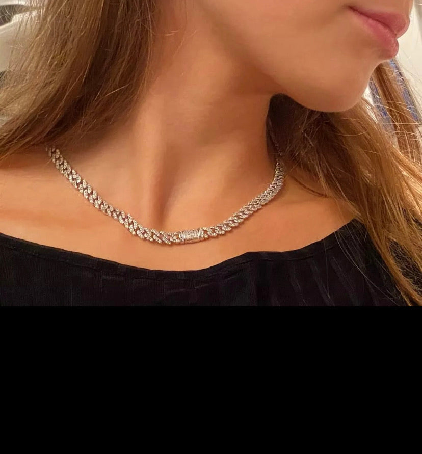 6mm Small Snap Box Cuban link Chain