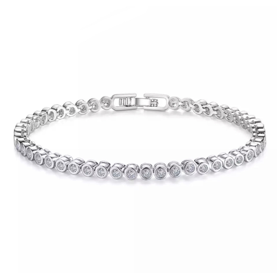 Round cut Tennis Bracelet