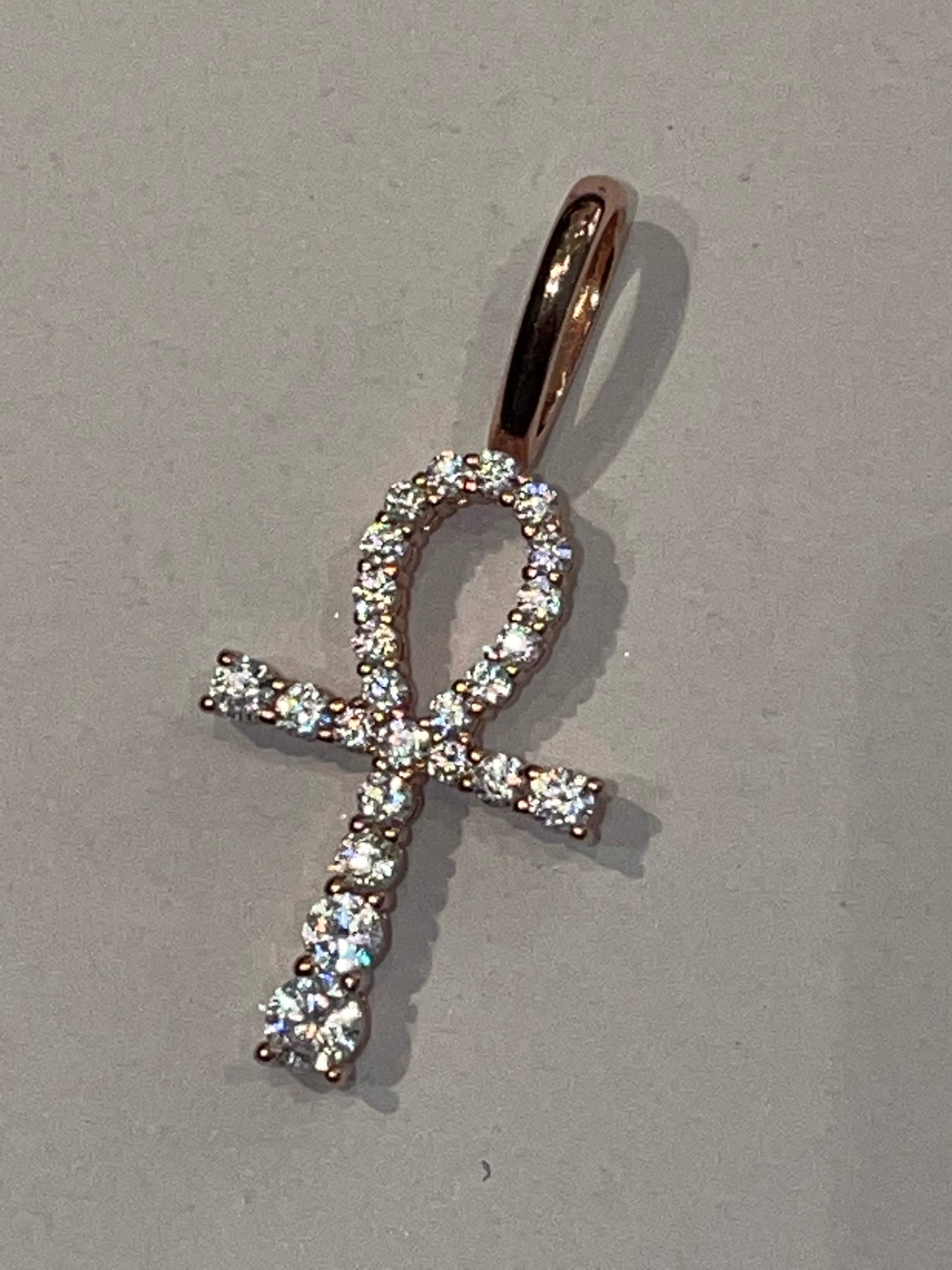 925 Mini Ankh Necklace