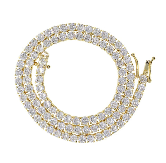 2mm Tennis Necklace