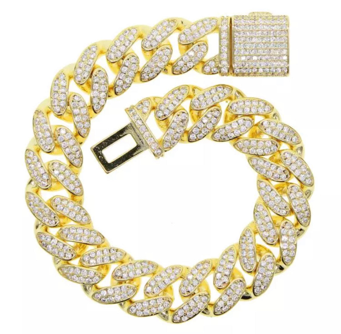 Snap Box Cuban Link Anklet