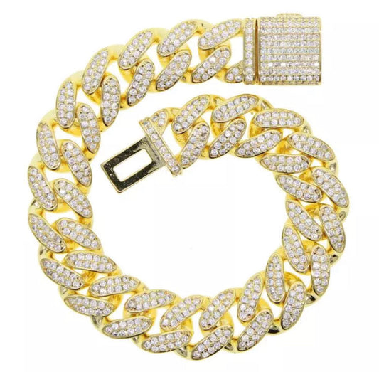 Snap Box Cuban Link Anklet