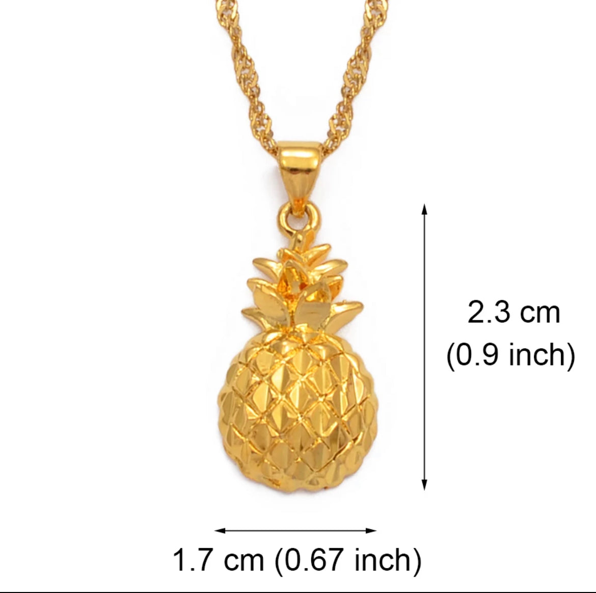 Pineapple Necklace