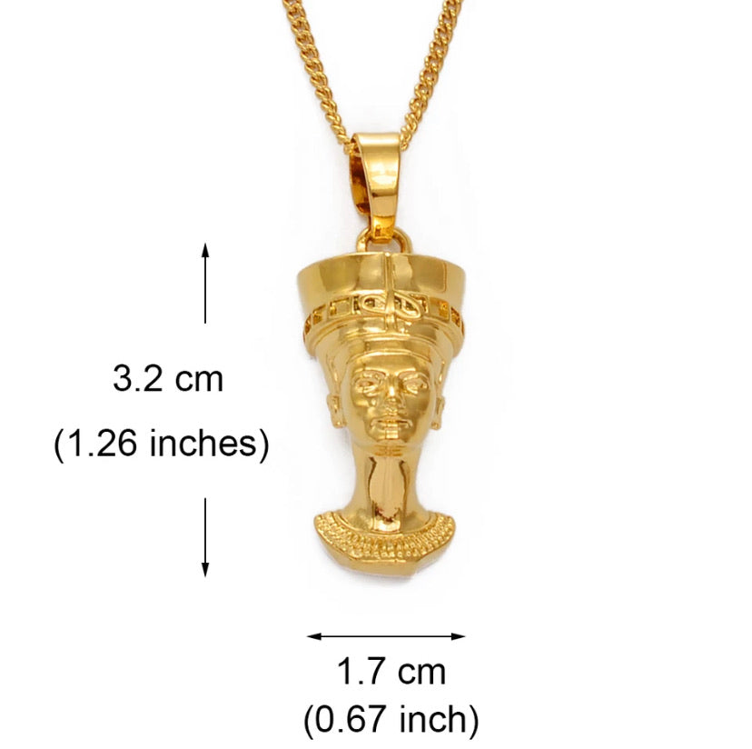 Large Nefertiti necklace