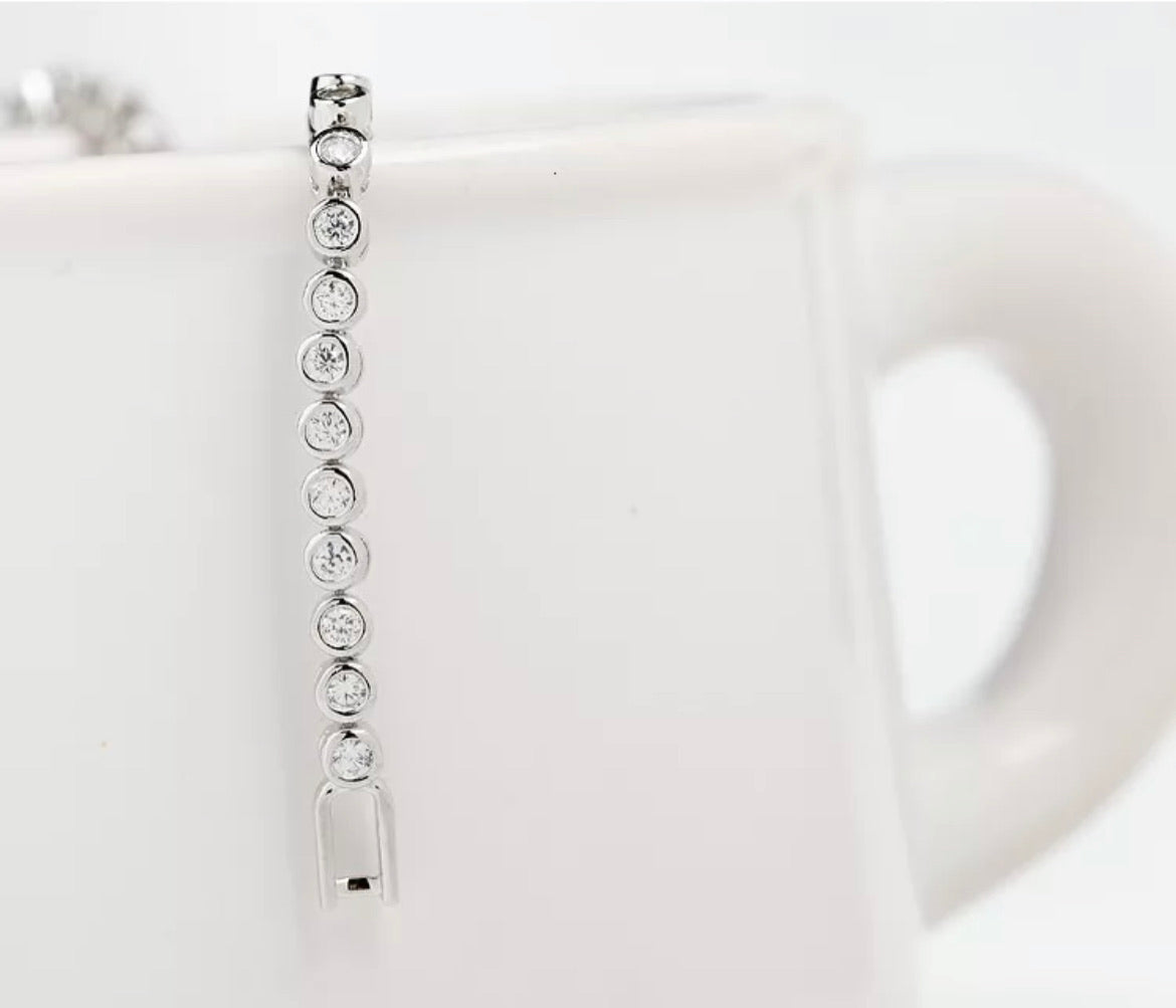 Round cut Tennis Bracelet