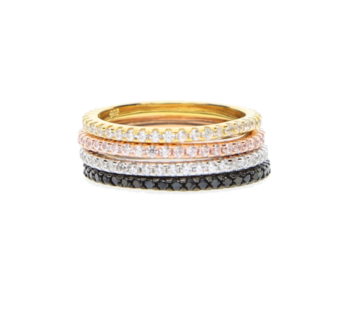 Thin Pave Eternity Band