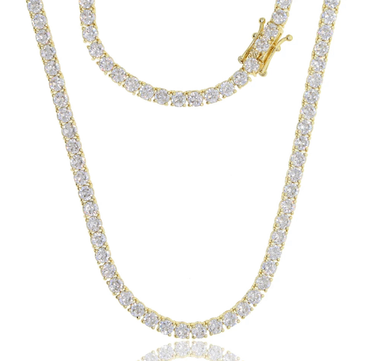 2mm Tennis Necklace