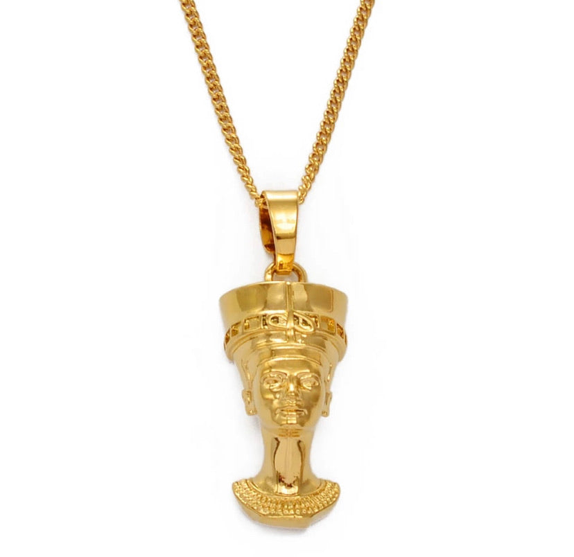 Large Nefertiti necklace