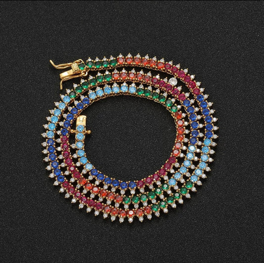 Madrid Tennis Necklace