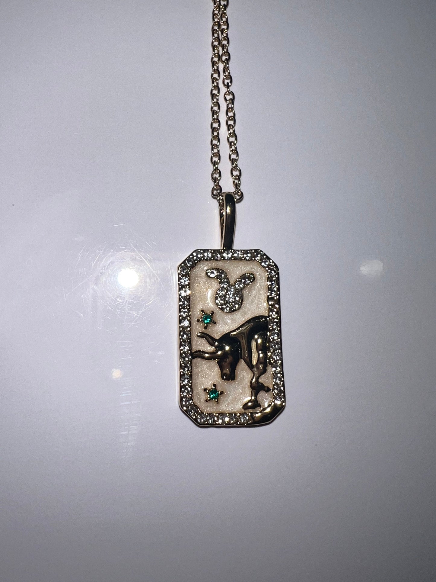 Bling Zodiac Amulet Necklace