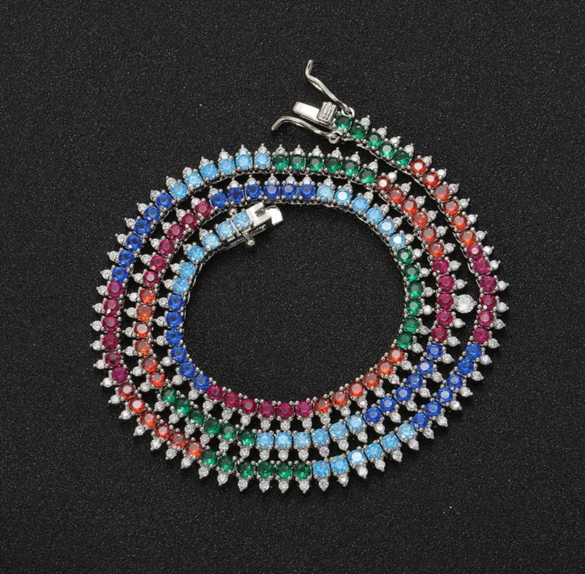 Madrid Tennis Necklace